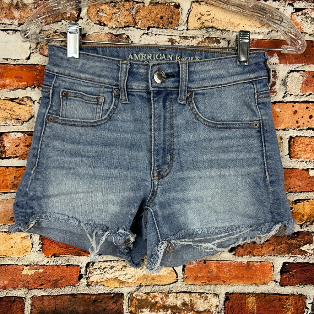American Eagle Denim Shorts Size 2